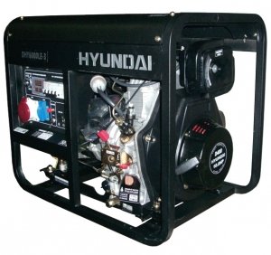 Дизельный генератор HYUNDAI DHY 6000LE-3 - фото №2