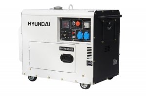 Дизельный генератор HYUNDAI DHY6000SE - фото №1