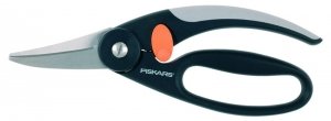 Садовые ножницы Fiskars P45 111450 с петлей для пальцев