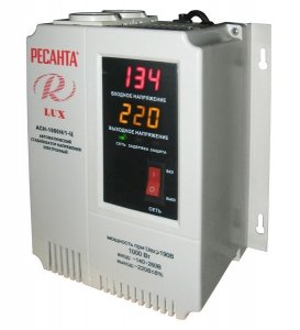 Стабилизатор напряжения Ресанта ACH-1000Н/1-Ц LUX