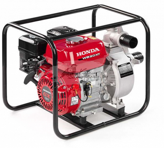 Мотопомпа бензиновая Honda WB 20 для слабозагрязненной воды
